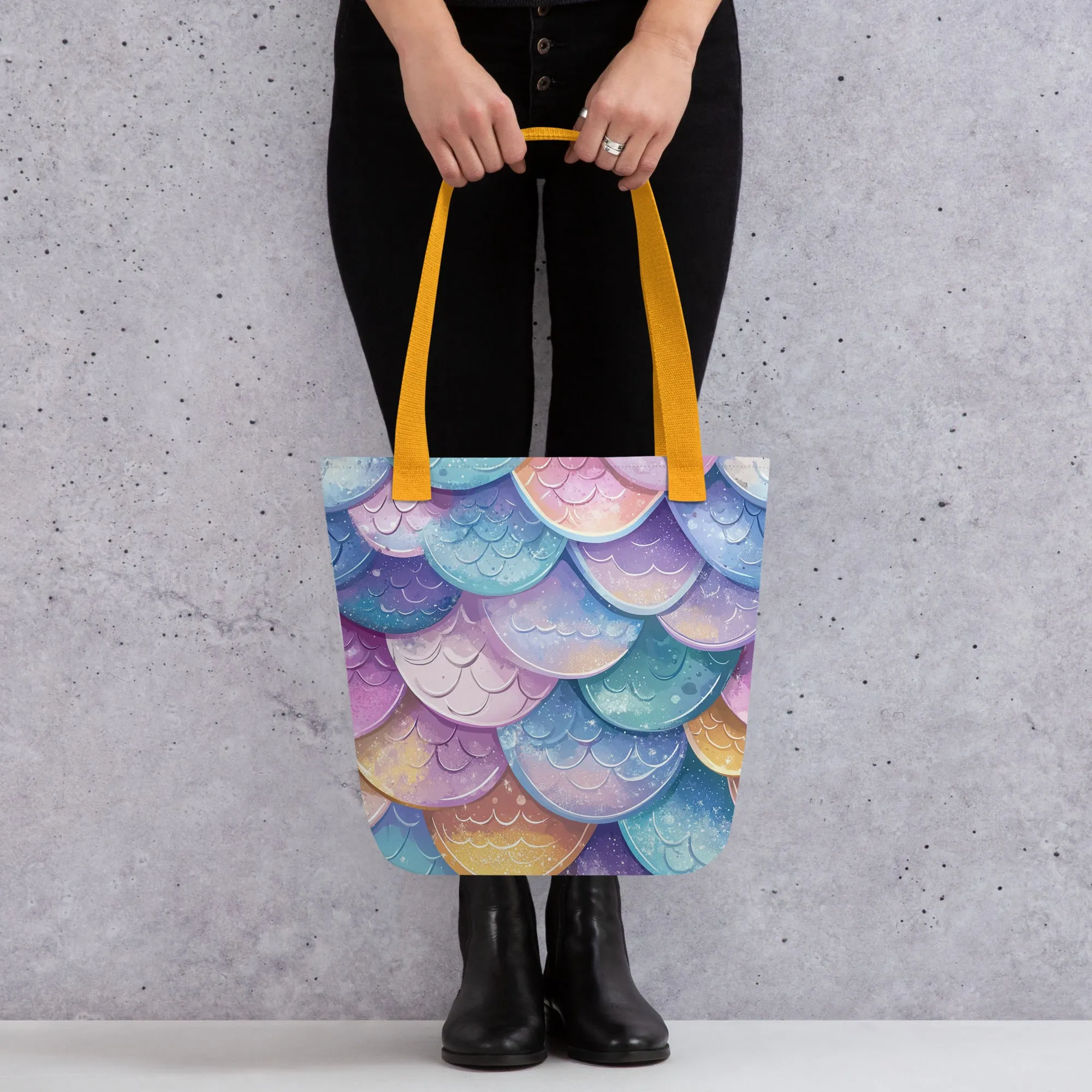Colorful Mermaid Scales - Tote Bag