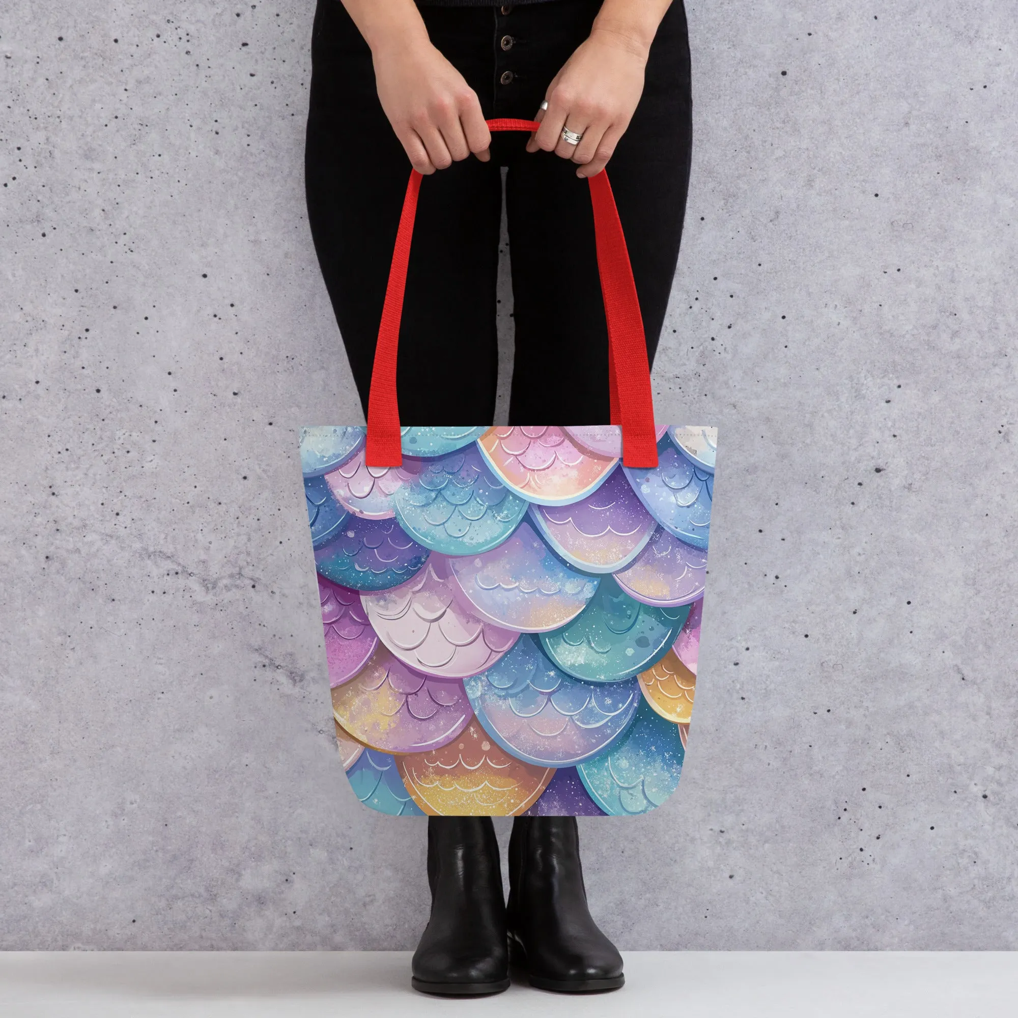 Colorful Mermaid Scales - Tote Bag