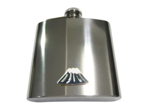Colorful Mountain Top 6oz Flask