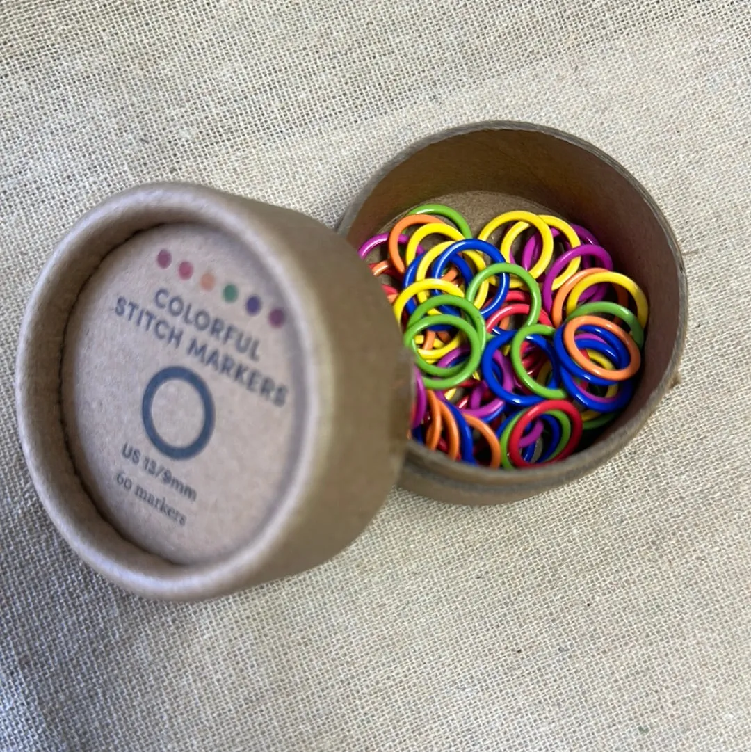 Colorful Ring Stitch Markers
