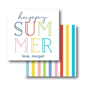 Colorful Summer Tag
