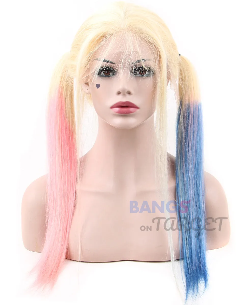 Cosplay Lace Front Wigs Human Hair