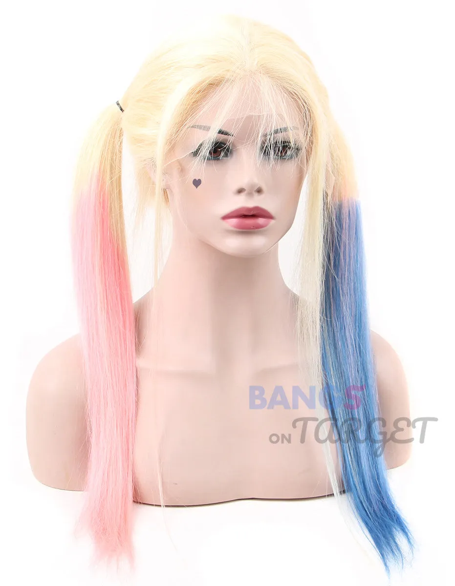 Cosplay Lace Front Wigs Human Hair