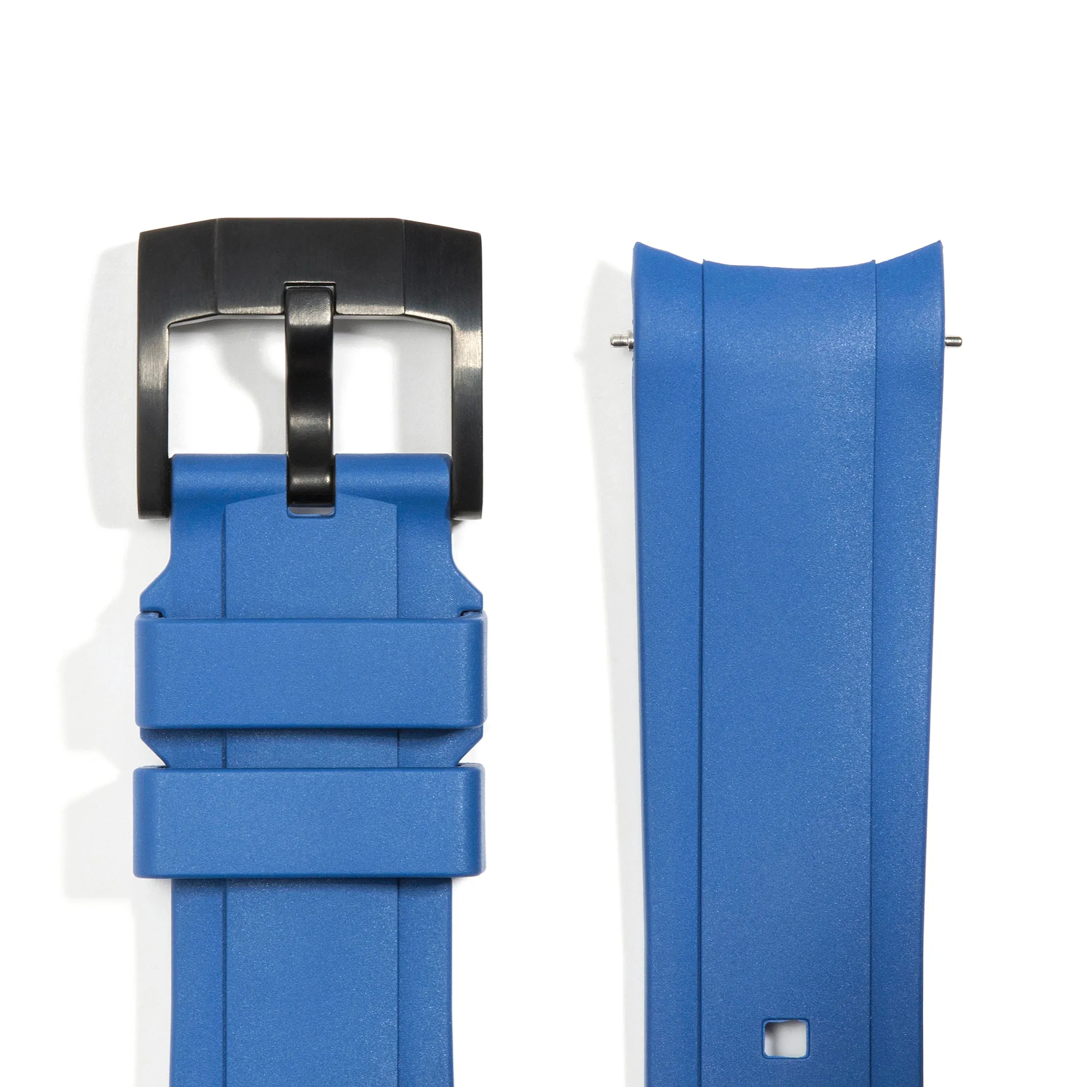 Curved End Rubber Strap for Rolex Explorer II 42mm with Tang Buckle (Produced between 2011-2020)
