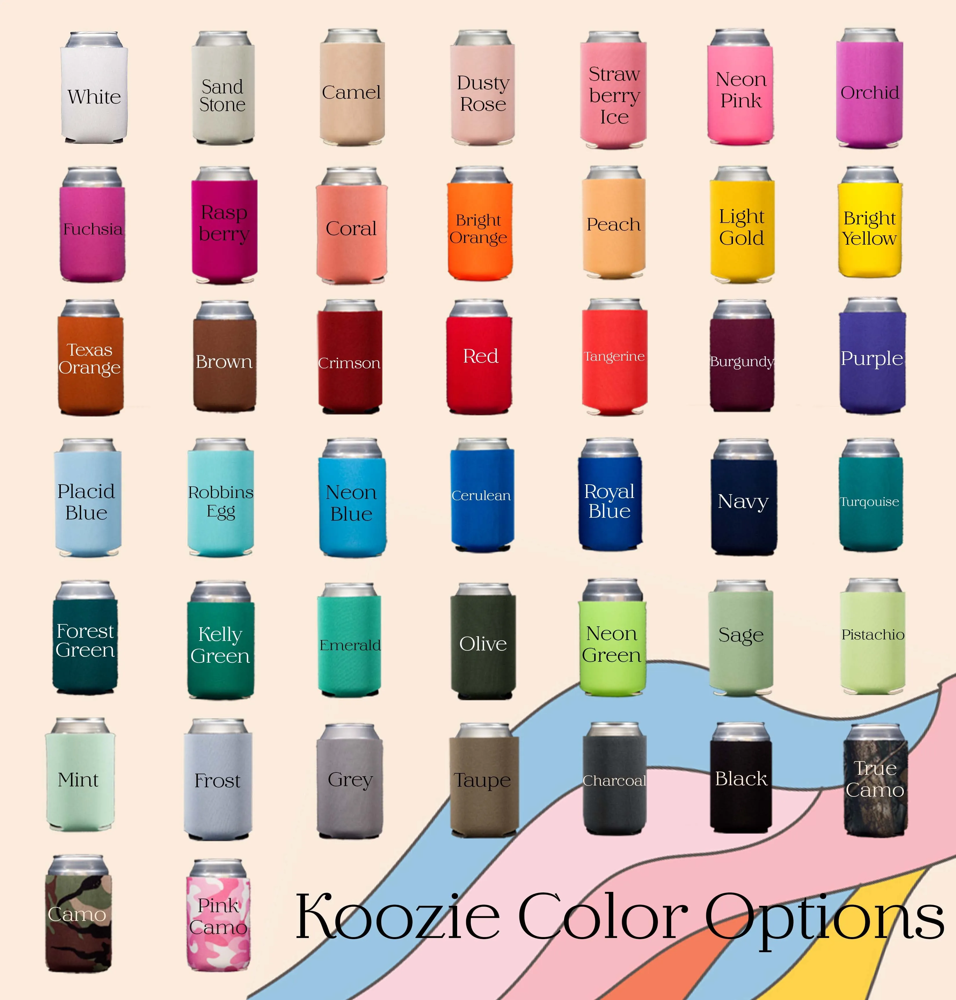 Custom Design Koozie