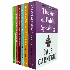 Dale Carnegie Collection 6 Books Set The Art of Public Speaking
