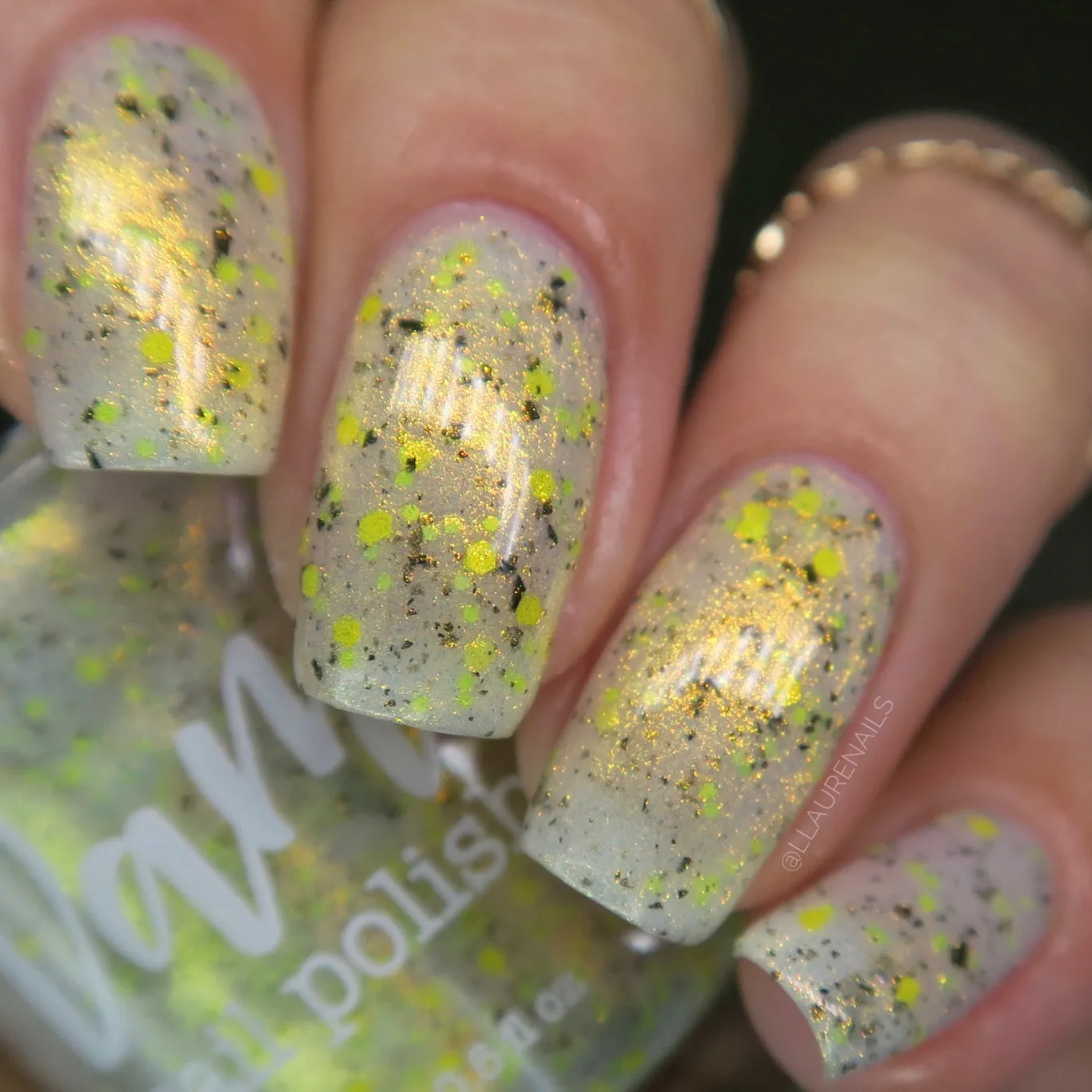 Dam Nail Polish - Stormy Siblings - Lustrous Lightning