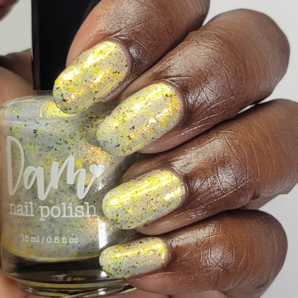 Dam Nail Polish - Stormy Siblings - Lustrous Lightning