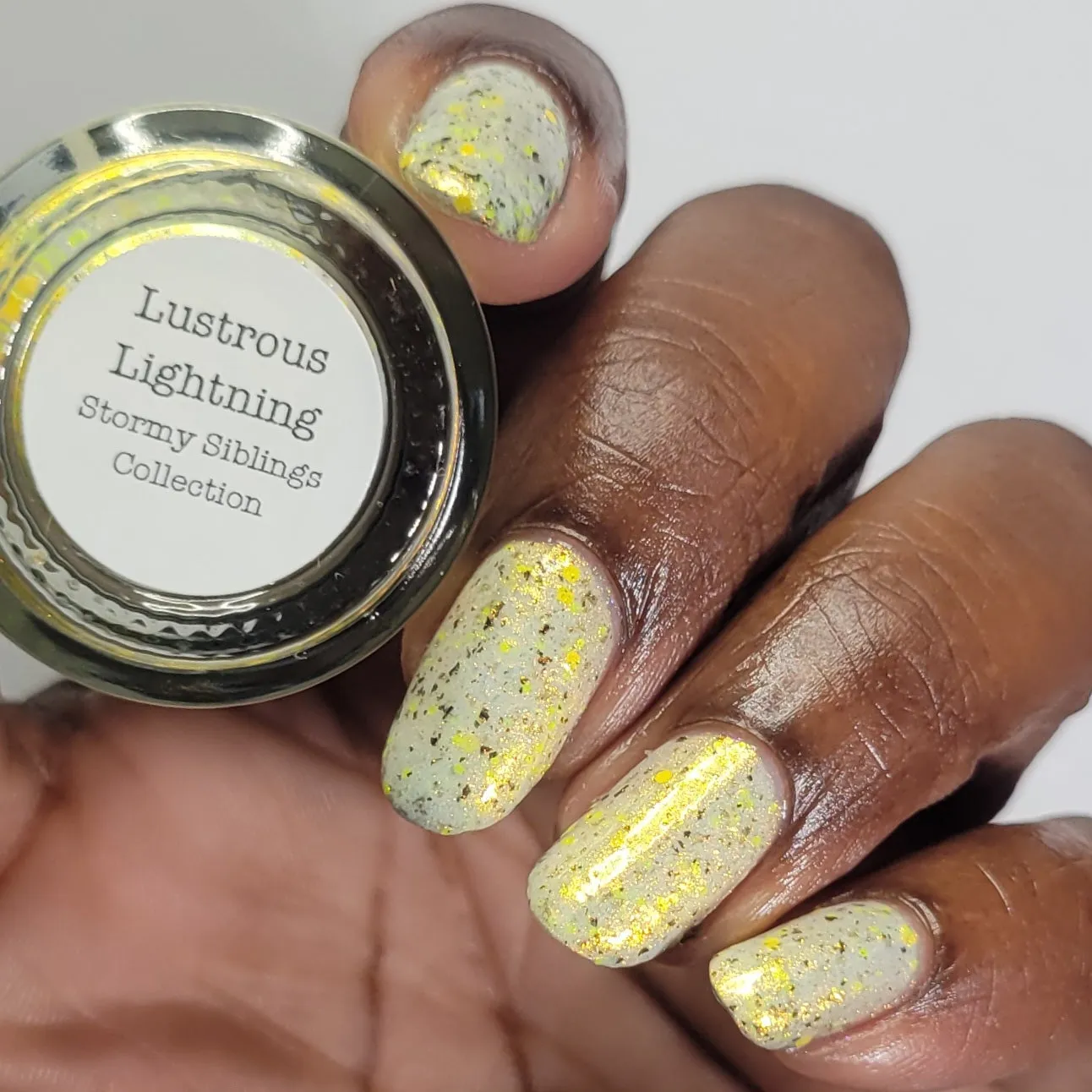 Dam Nail Polish - Stormy Siblings - Lustrous Lightning