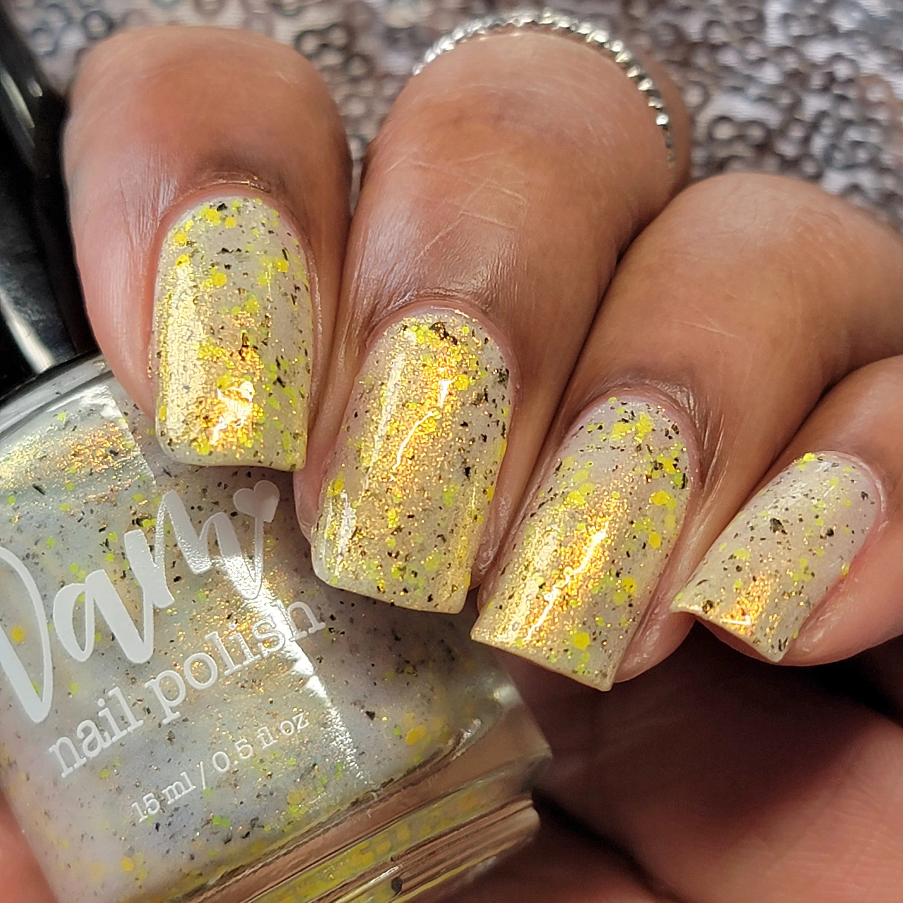 Dam Nail Polish - Stormy Siblings - Lustrous Lightning