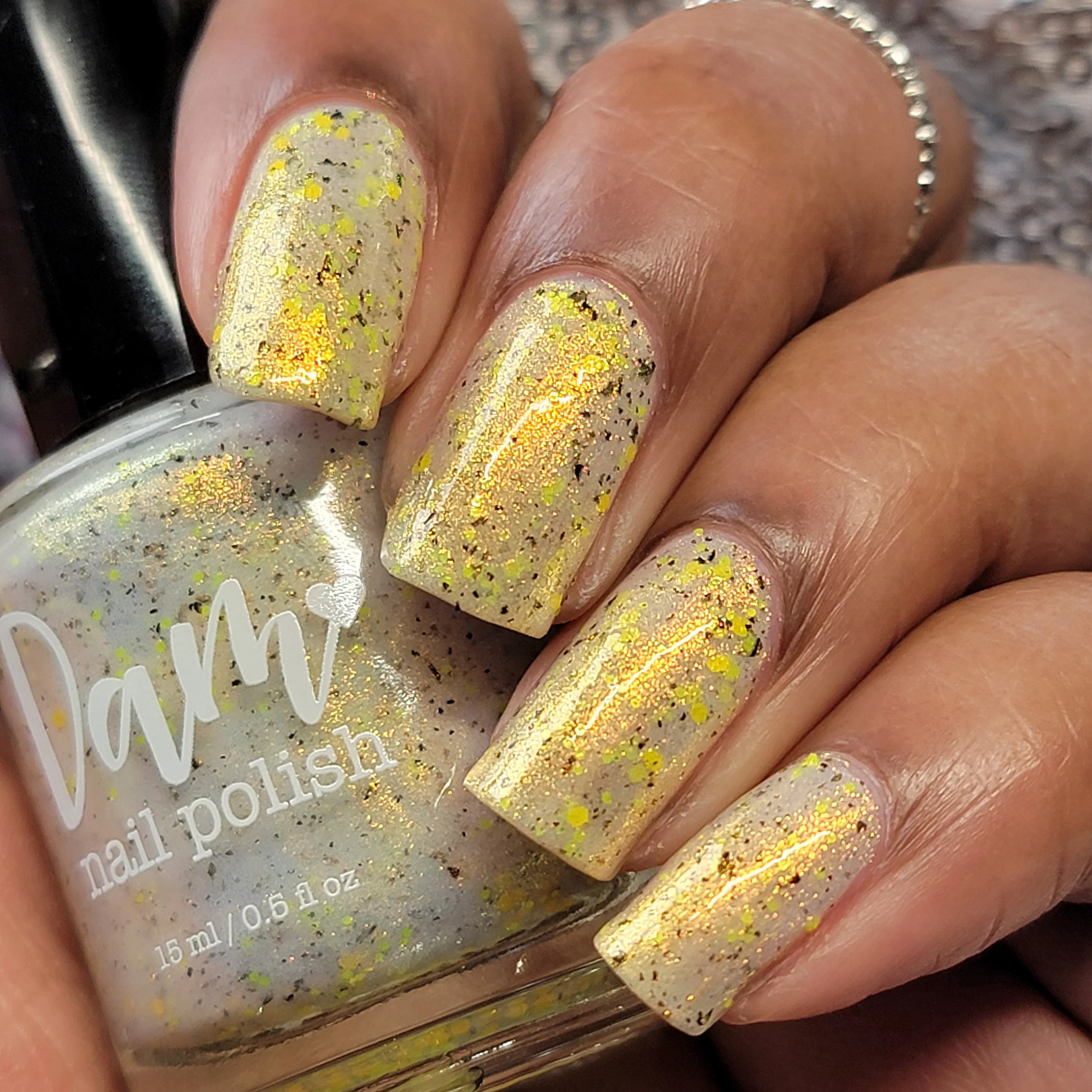 Dam Nail Polish - Stormy Siblings - Lustrous Lightning