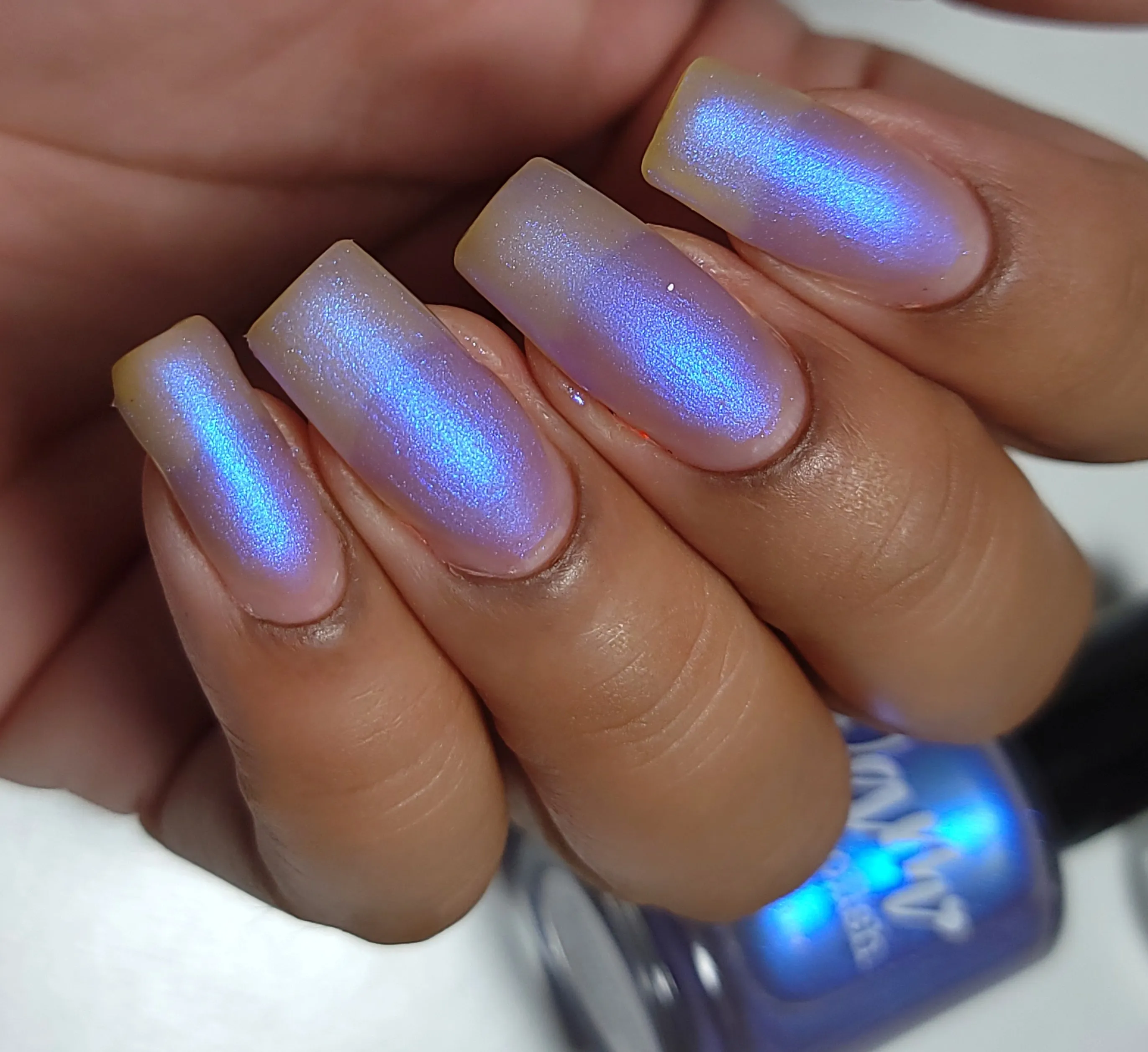 Dam Nail Polish - Trust The Shimmer Collection - Motherf*cking Purple Saber