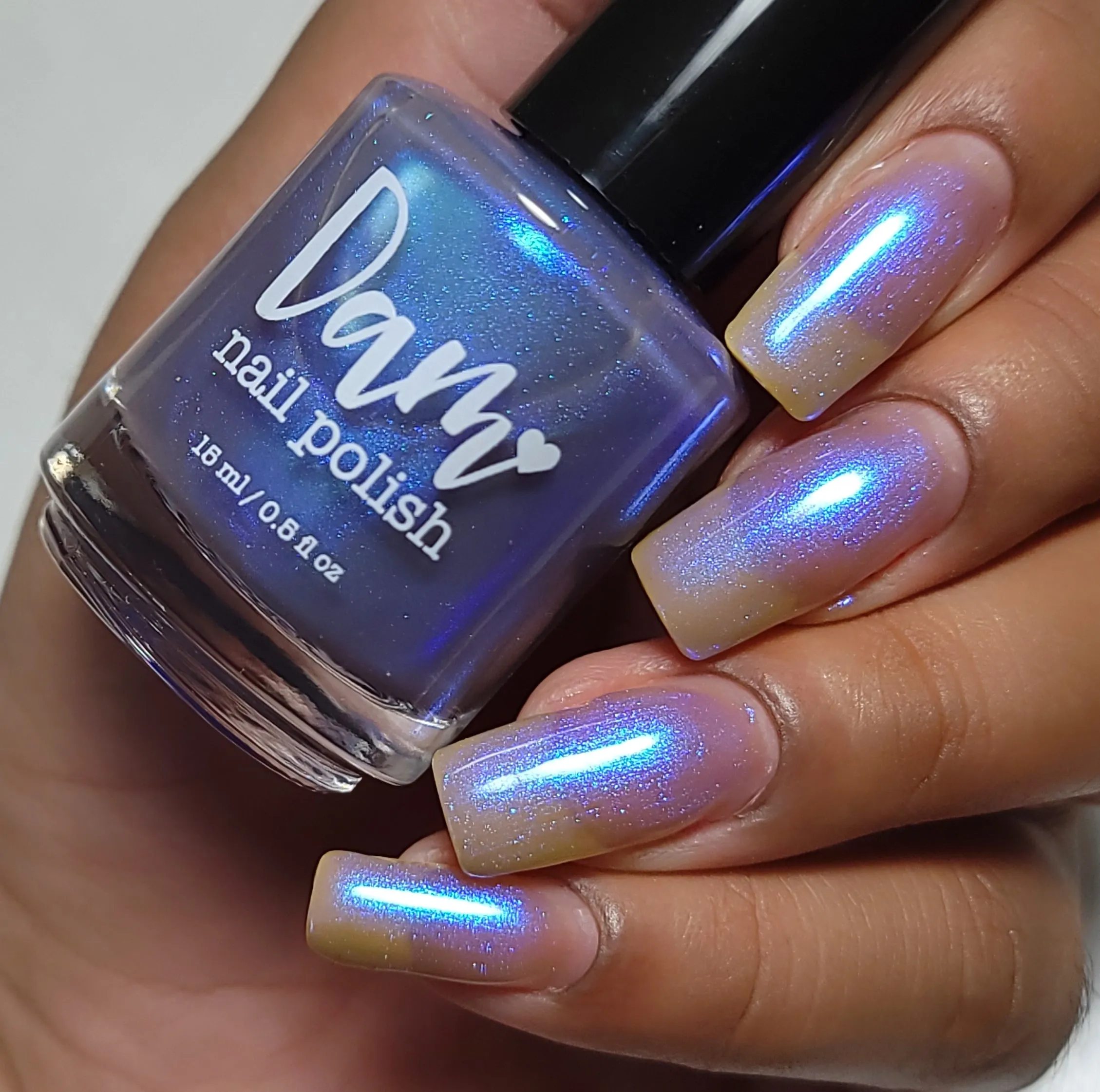 Dam Nail Polish - Trust The Shimmer Collection - Motherf*cking Purple Saber