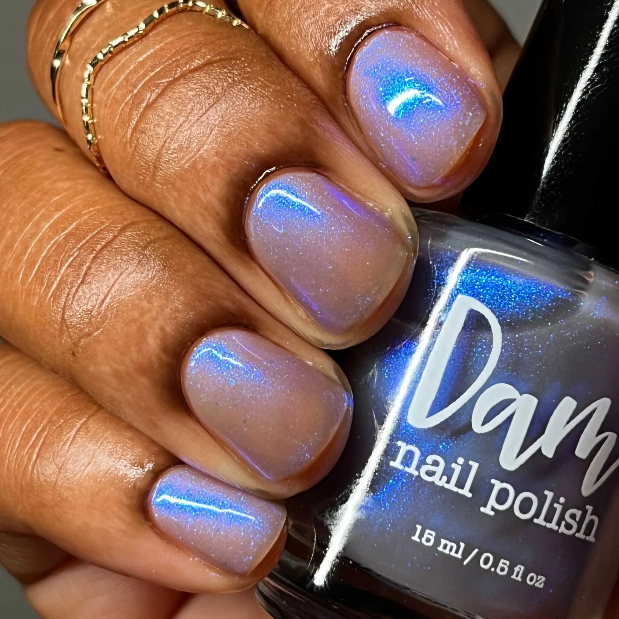 Dam Nail Polish - Trust The Shimmer Collection - Motherf*cking Purple Saber