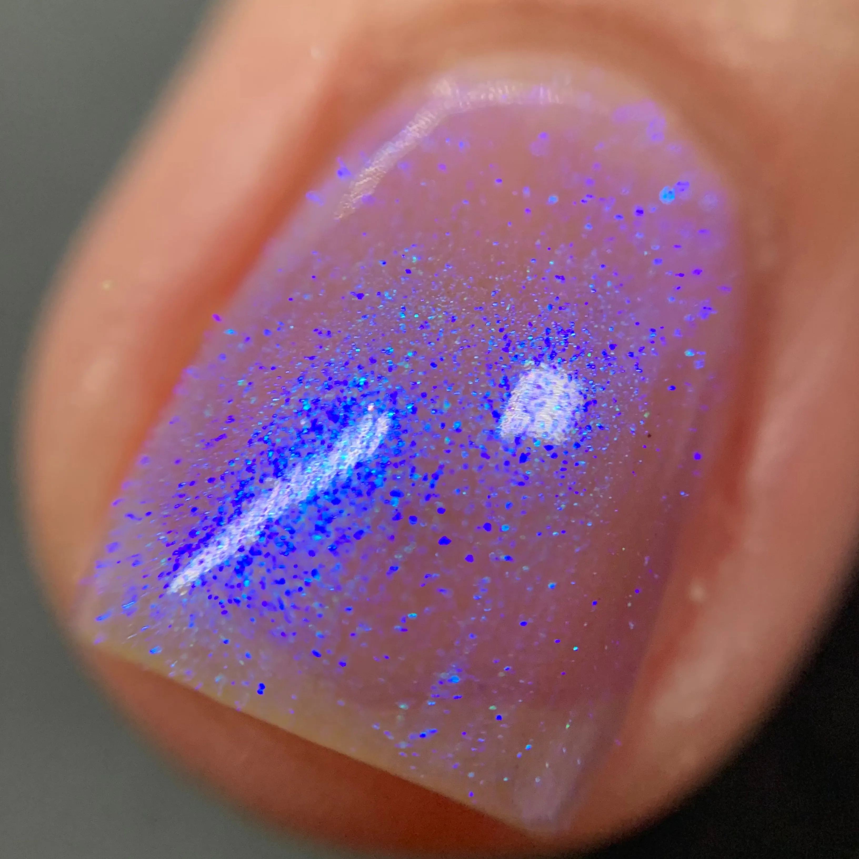 Dam Nail Polish - Trust The Shimmer Collection - Motherf*cking Purple Saber