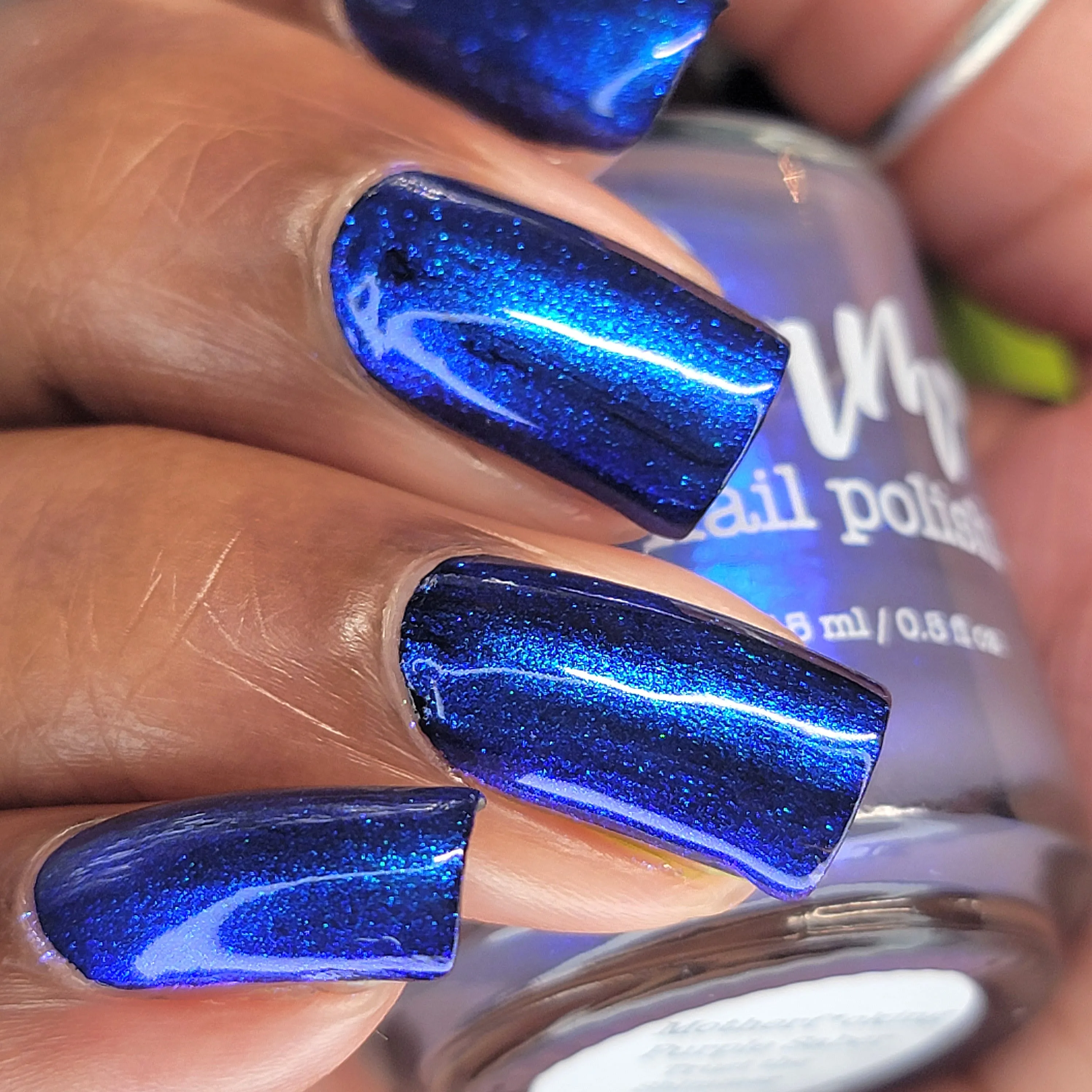 Dam Nail Polish - Trust The Shimmer Collection - Motherf*cking Purple Saber