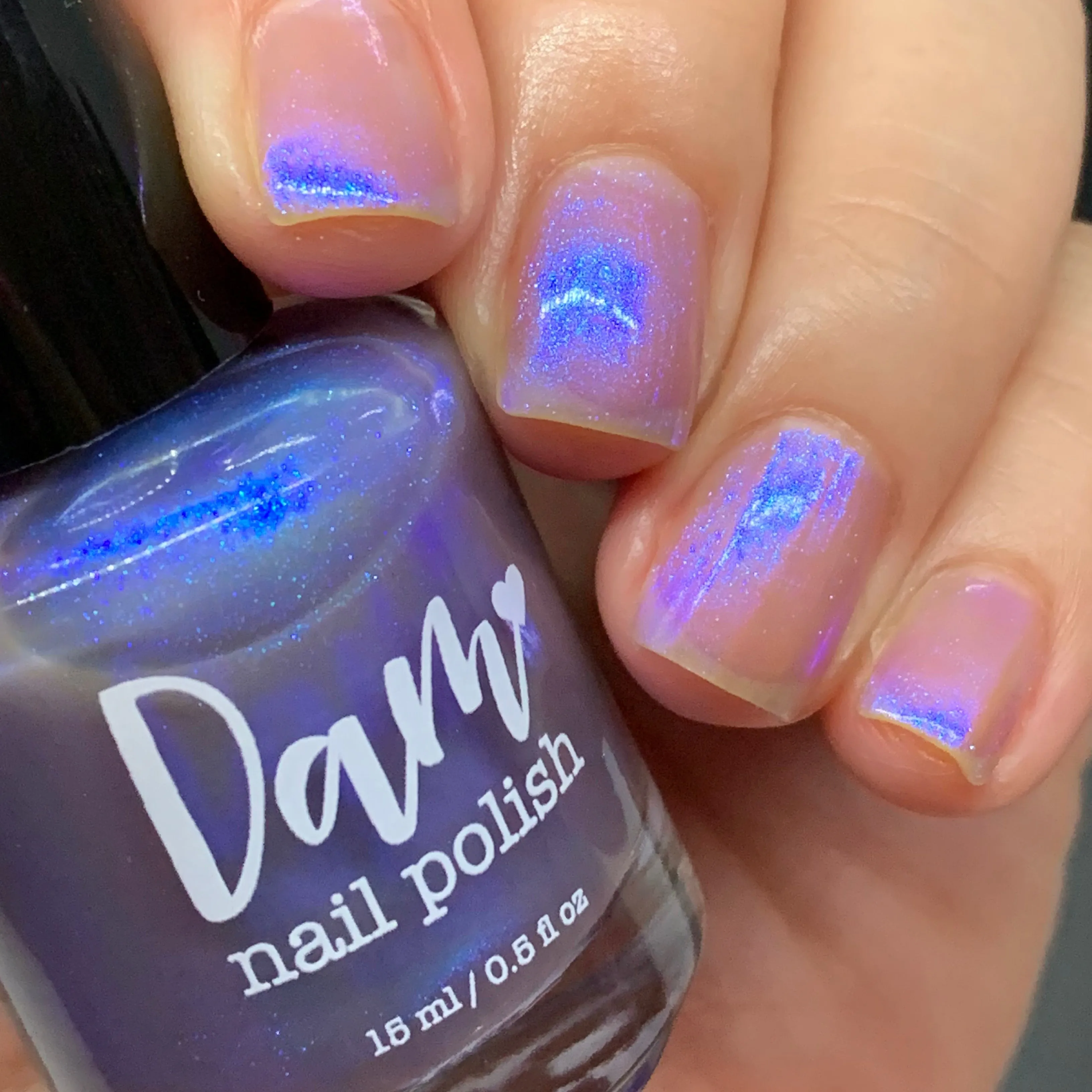 Dam Nail Polish - Trust The Shimmer Collection - Motherf*cking Purple Saber