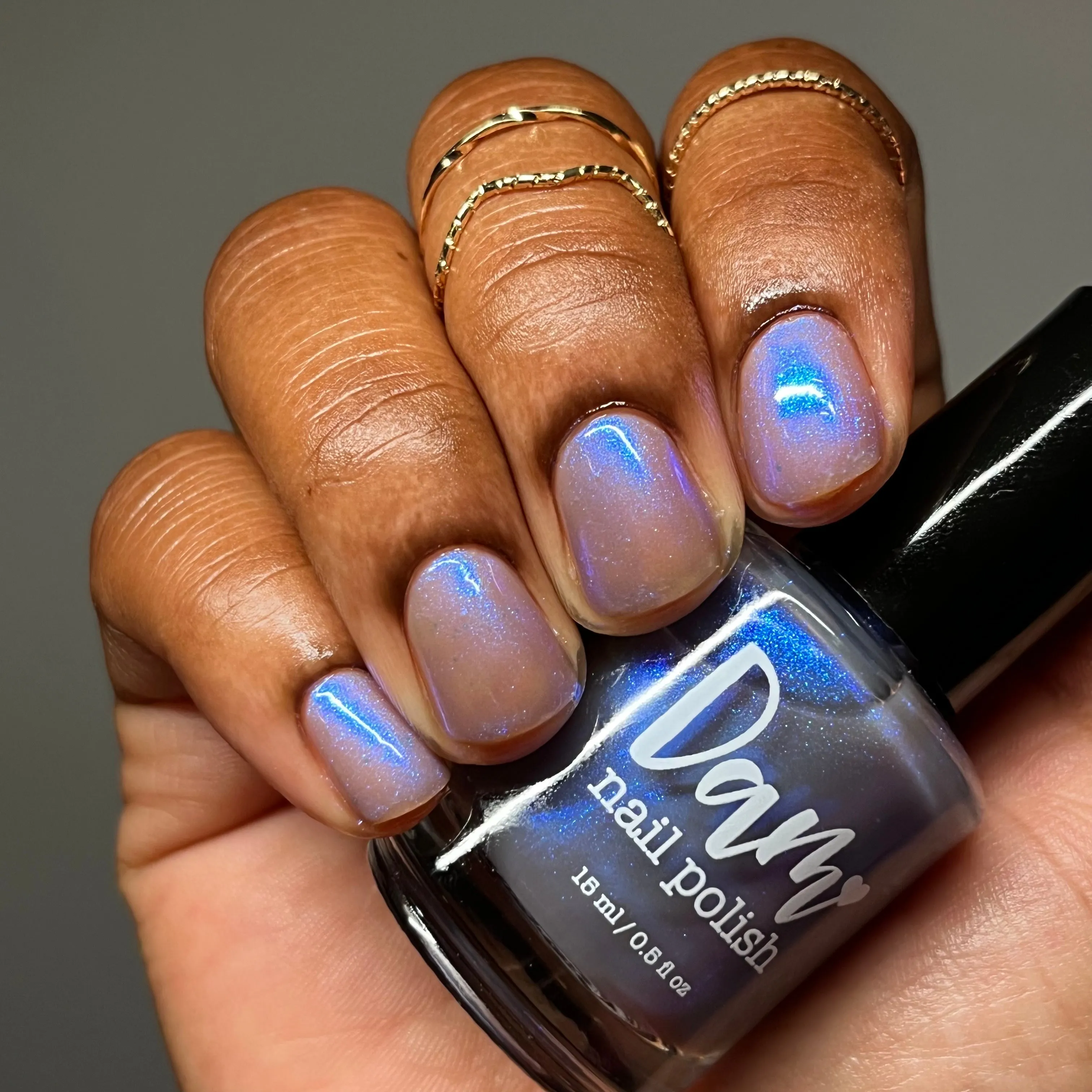 Dam Nail Polish - Trust The Shimmer Collection - Motherf*cking Purple Saber
