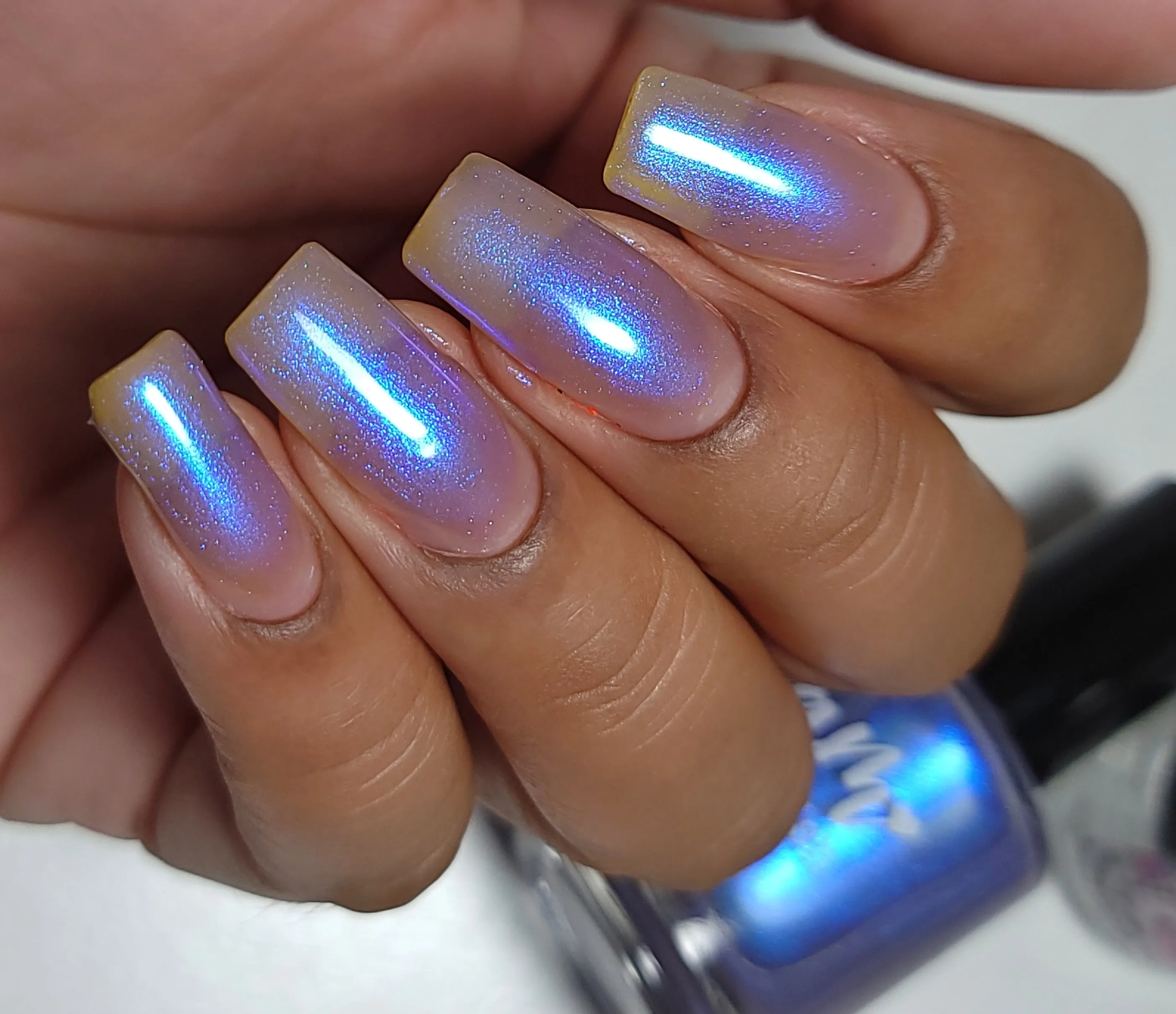 Dam Nail Polish - Trust The Shimmer Collection - Motherf*cking Purple Saber