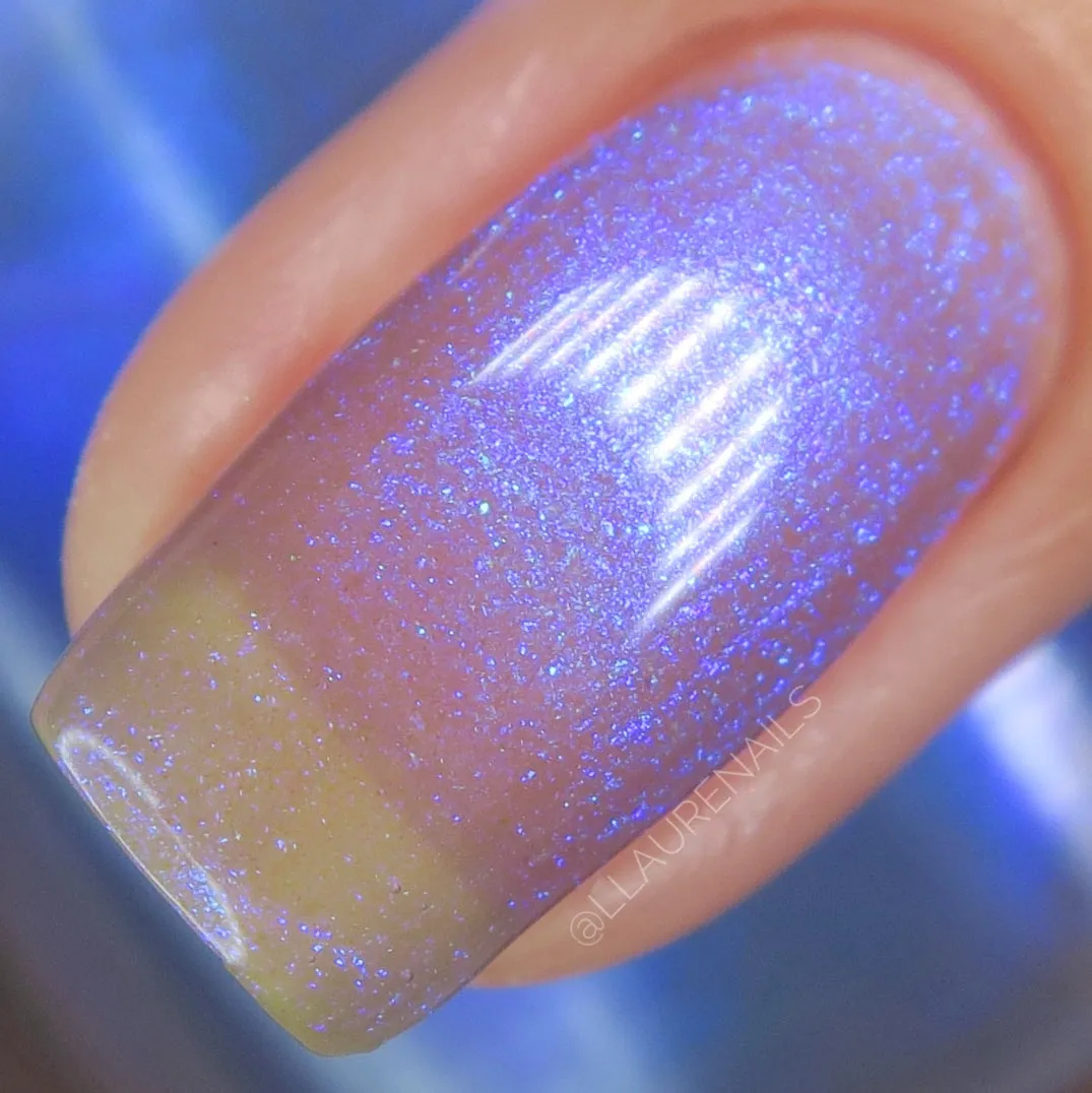 Dam Nail Polish - Trust The Shimmer Collection - Motherf*cking Purple Saber