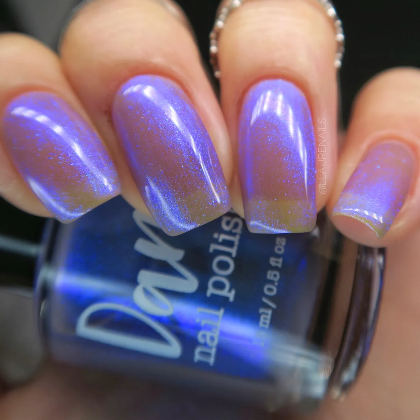 Dam Nail Polish - Trust The Shimmer Collection - Motherf*cking Purple Saber