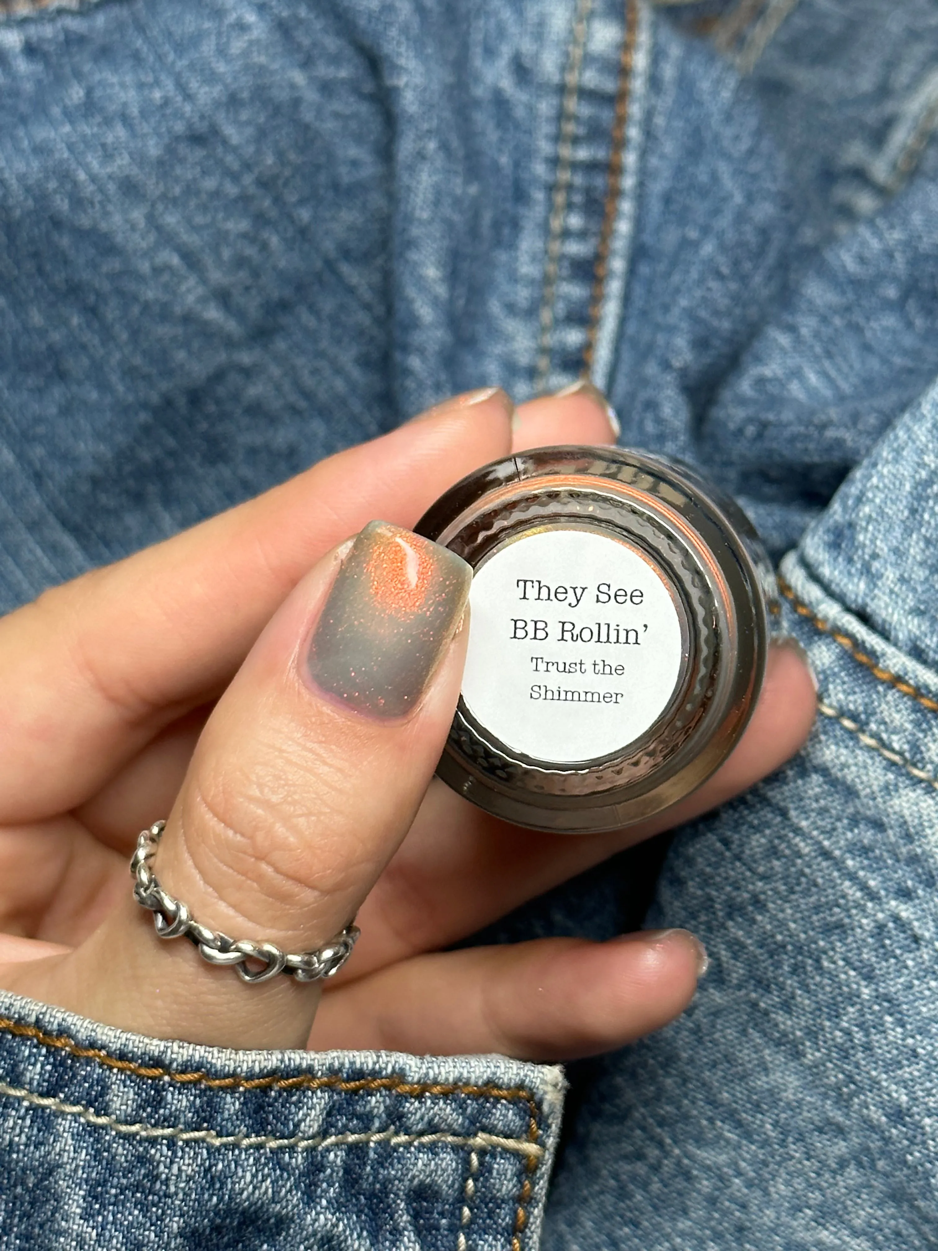 Dam Nail Polish - Trust The Shimmer Collection - They See BB Rollin'