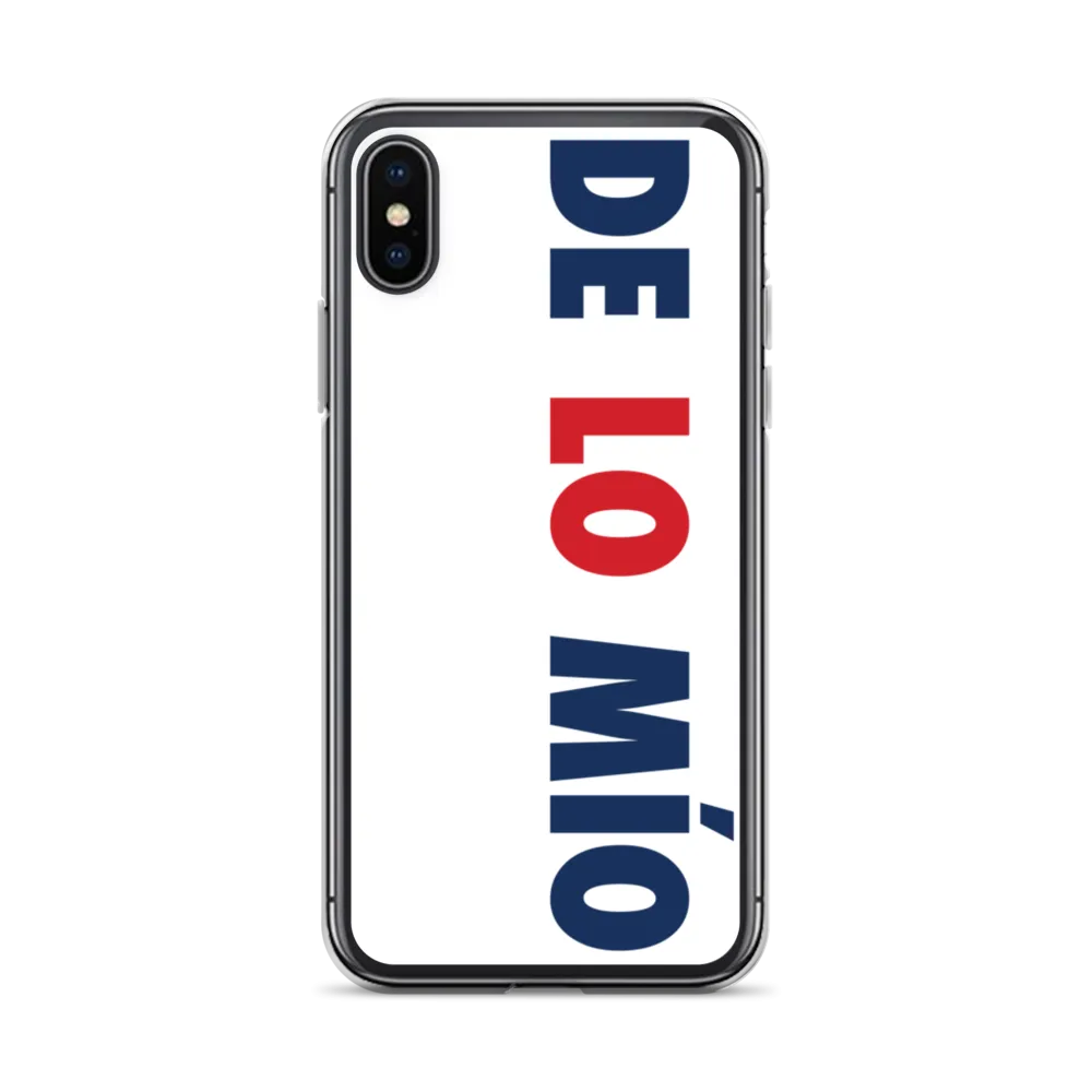 De Lo Mio Dominican iPhone Case