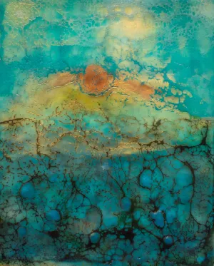 Dora Ficher: Puesta del Sol Dorada (Golden Sunset)
