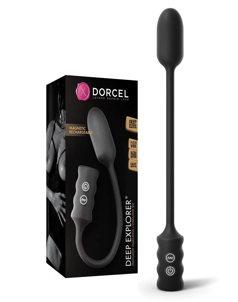 Dorcel - Deep Explorer Vibrator - Zwart/Goud