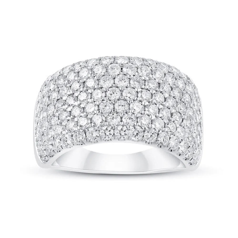 Dress Ring with 2.00ct of Laboratory Grown Diamonds in 9ct White Gold