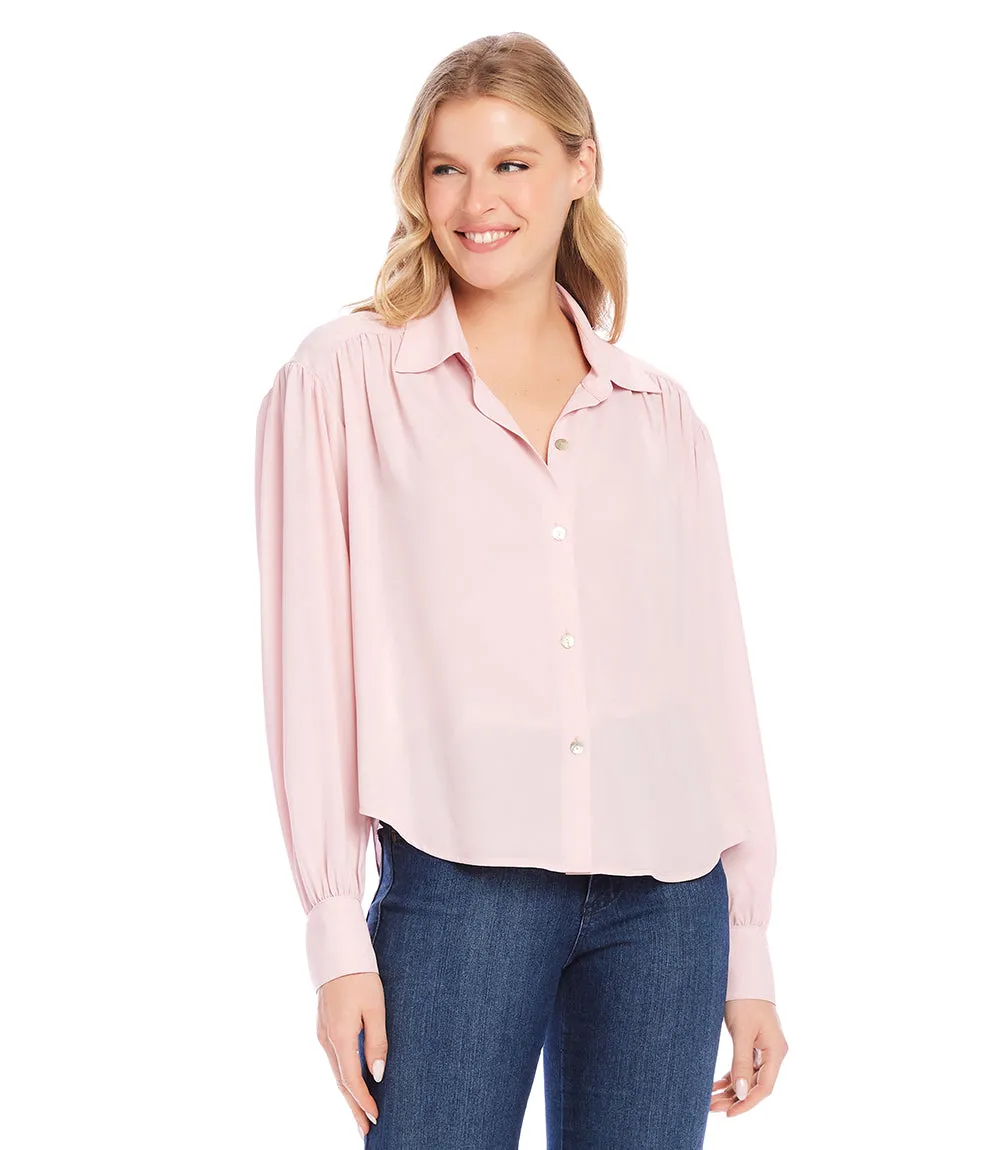 Dropped Shoulder Blouse