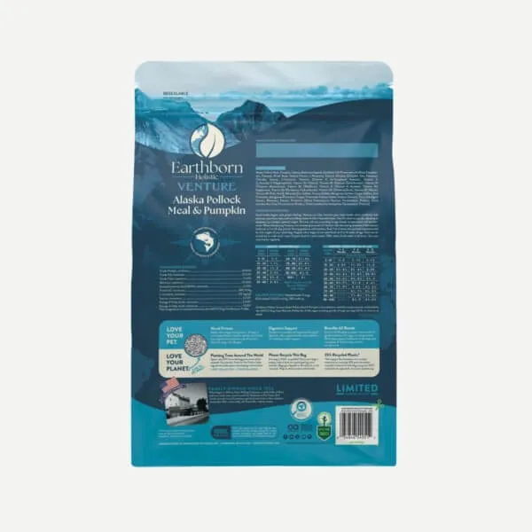 Earthborn Venture Limited-Ingredient Pollock & Pumpkin