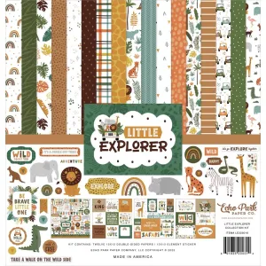 Echo Park 12x12 Paper  [Collection] - Little Explorer