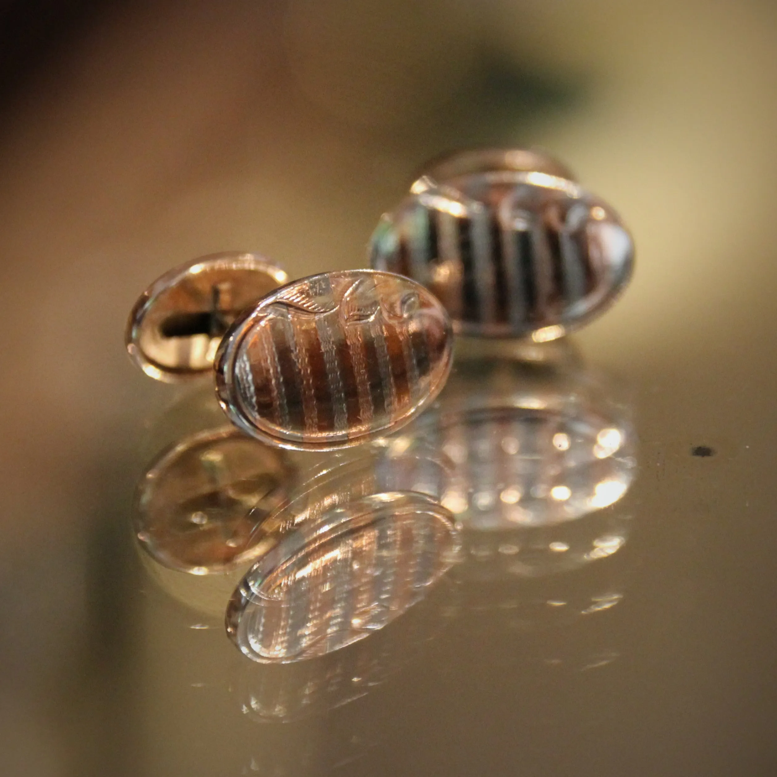 Edwardian Mixed Metal Cufflinks