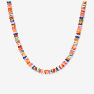 Elena Mixed Gemstone Necklace