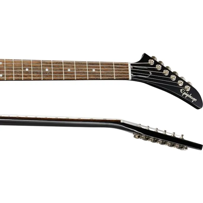 Epiphone Explorer, Ebony - Inspired by Gibson