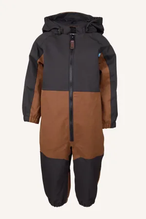 EXPLORER SHELL BABY OVERALL - CAYENNE