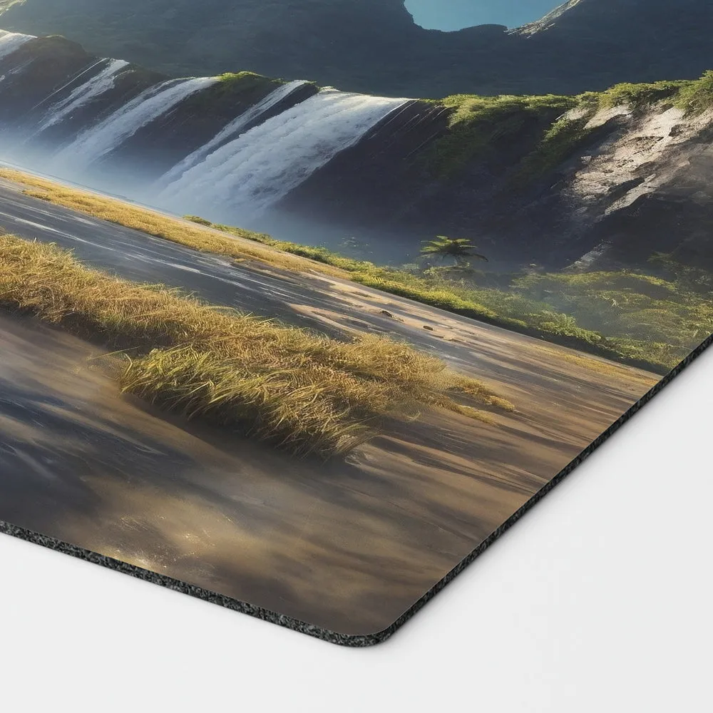 Flooded Strand Reimagined Playmat | 24"x14" Azorius Magic the Gathering MTG
