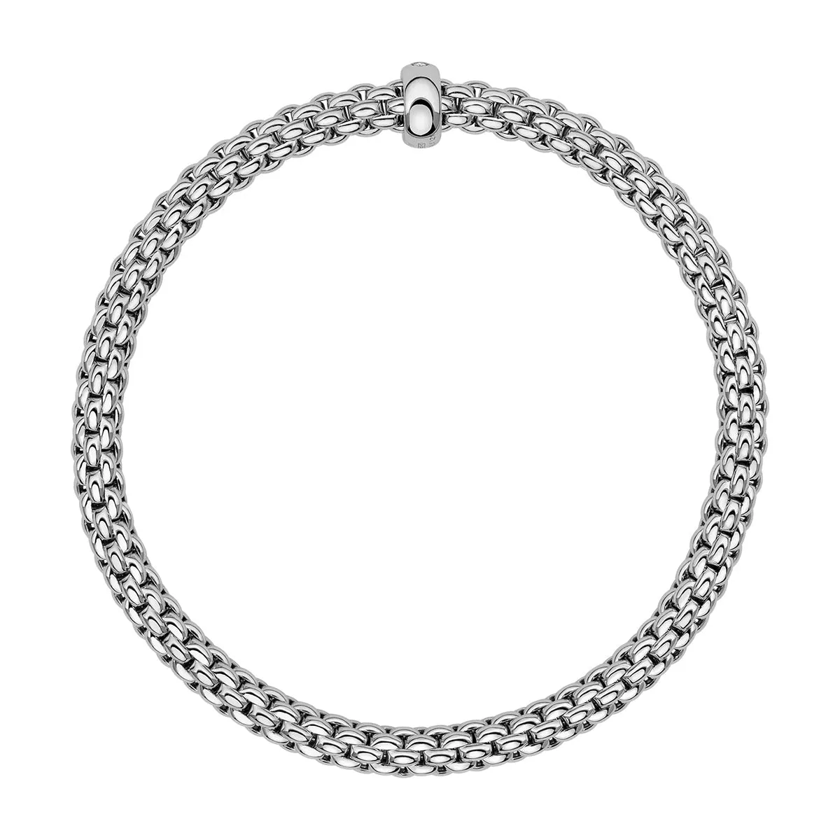 FOPE Solo Flex'it Bracelet With A White Diamond