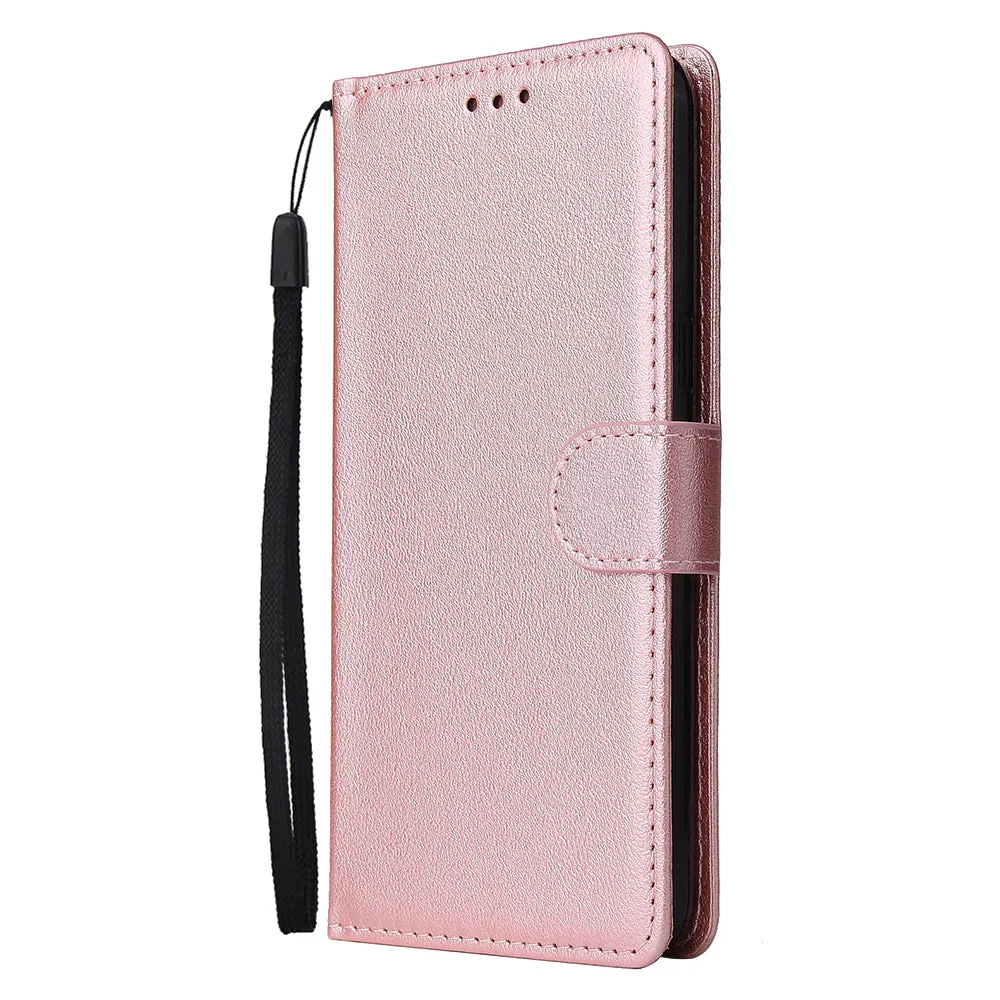 For OPPO F7 Wallet-type PU Leather Protective Phone Case with Buckle & 3 Card Position brown