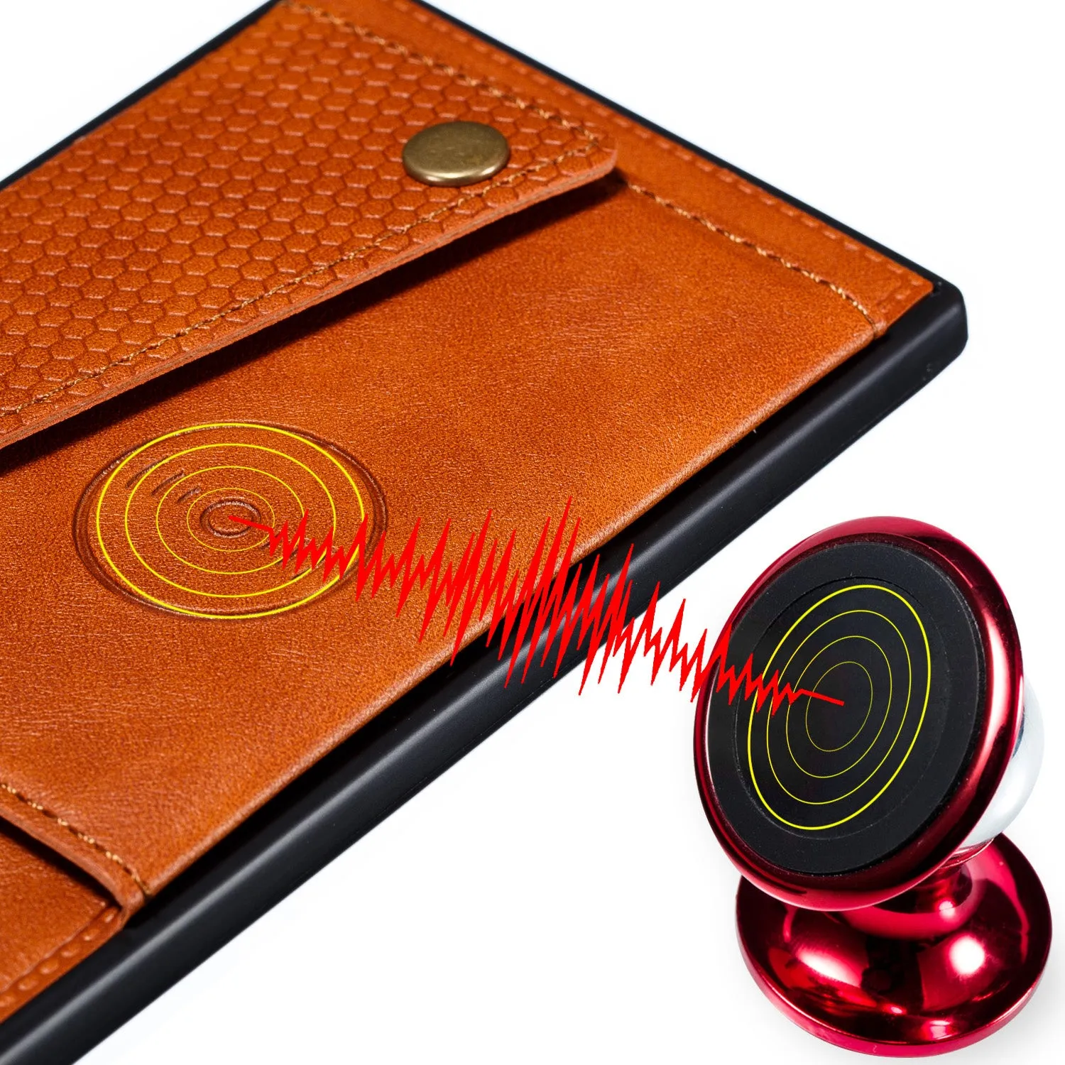For OPPO Realme 5/5 Pro Mobile Phone Shell Buckle Closure Wallet Design Overall Protective Smartphone Cover  brown