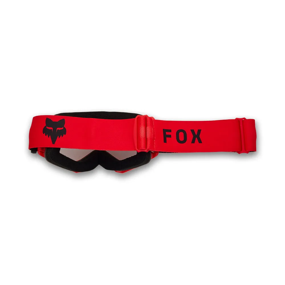 FOX YOUTH MAIN CORE GOGGLES [FLO RED]