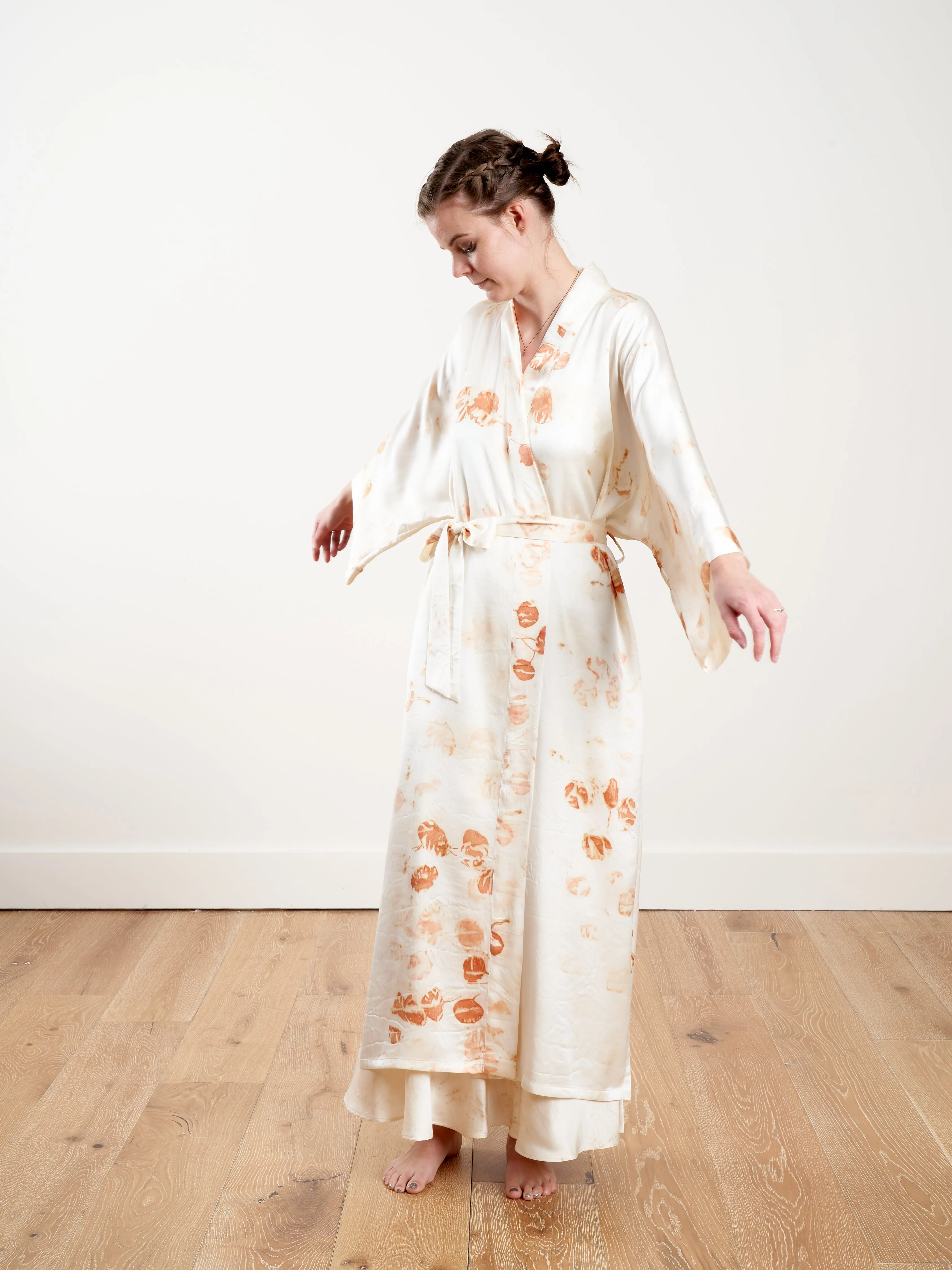 full kimono - eucalyptus