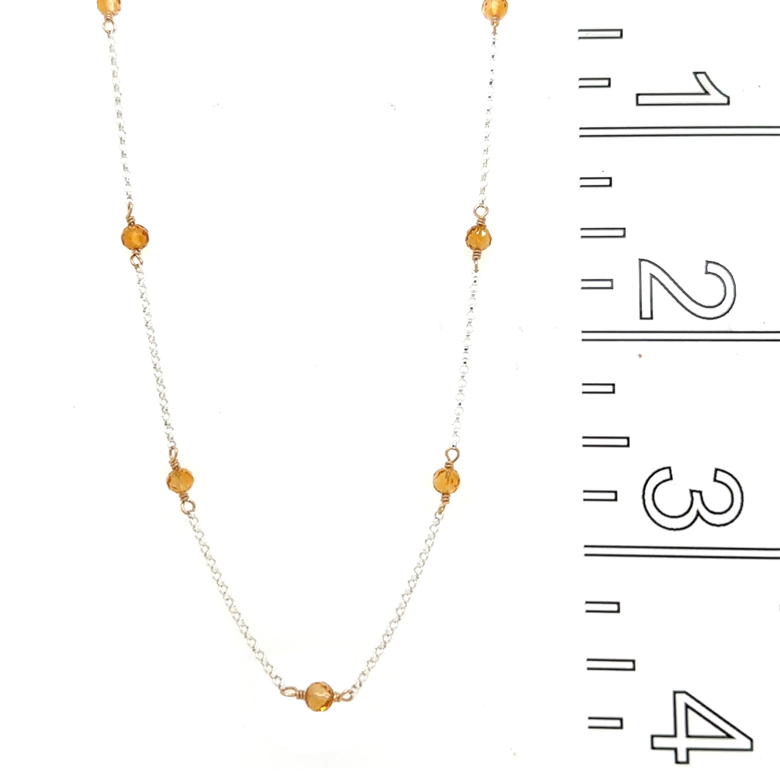 Gemstone Buds Necklace