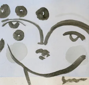 Gentle Face -  5 x 5
