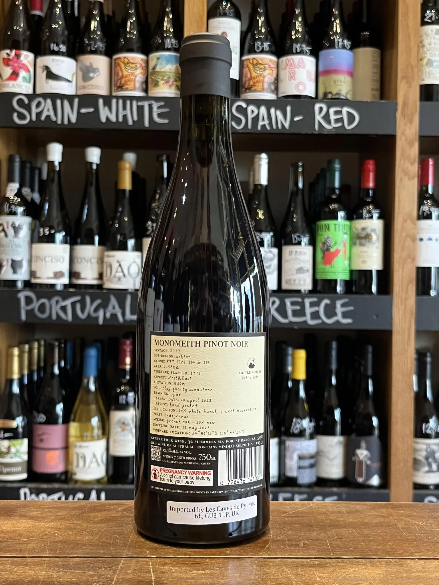 Gentle Folk - Monomeith Pinot Noir