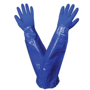Global Glove & Safety 8690 FrogWear® Shoulder Length Triple Coated PVC Chemical Resistant