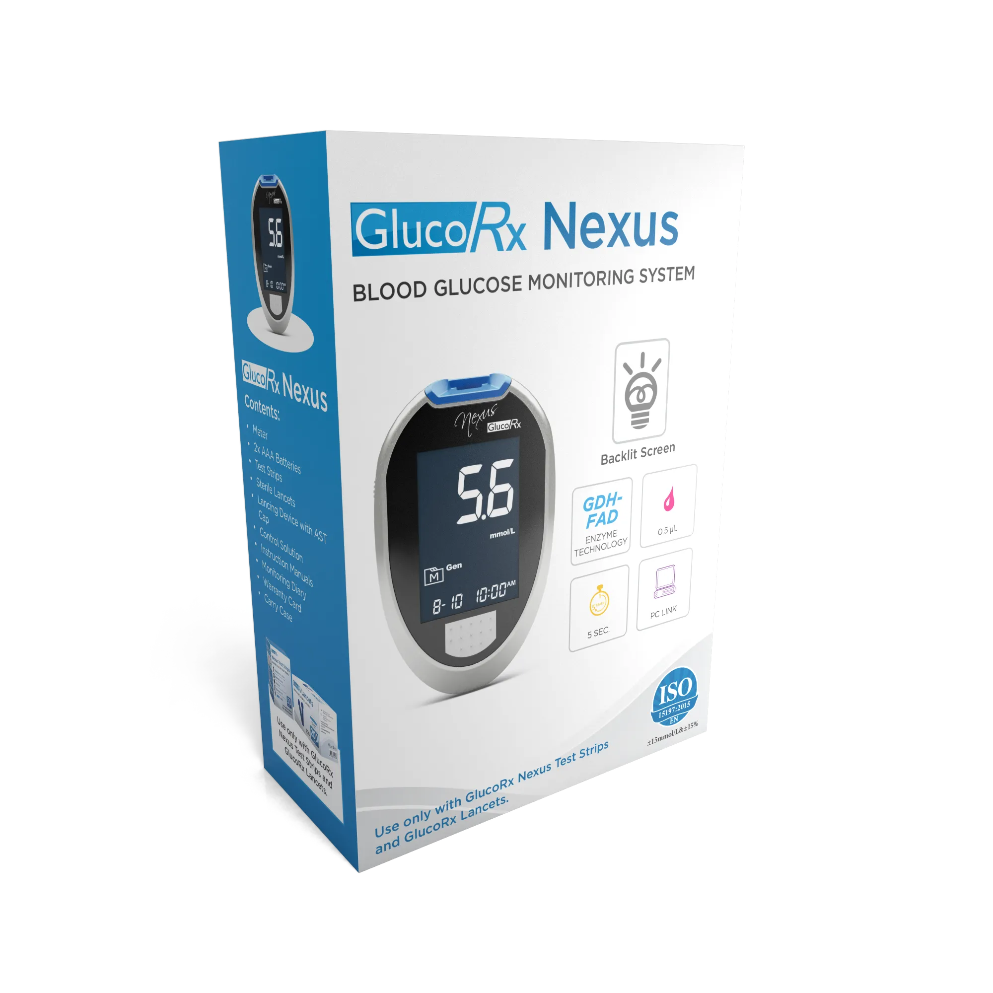 GlucoRx Nexus Meter