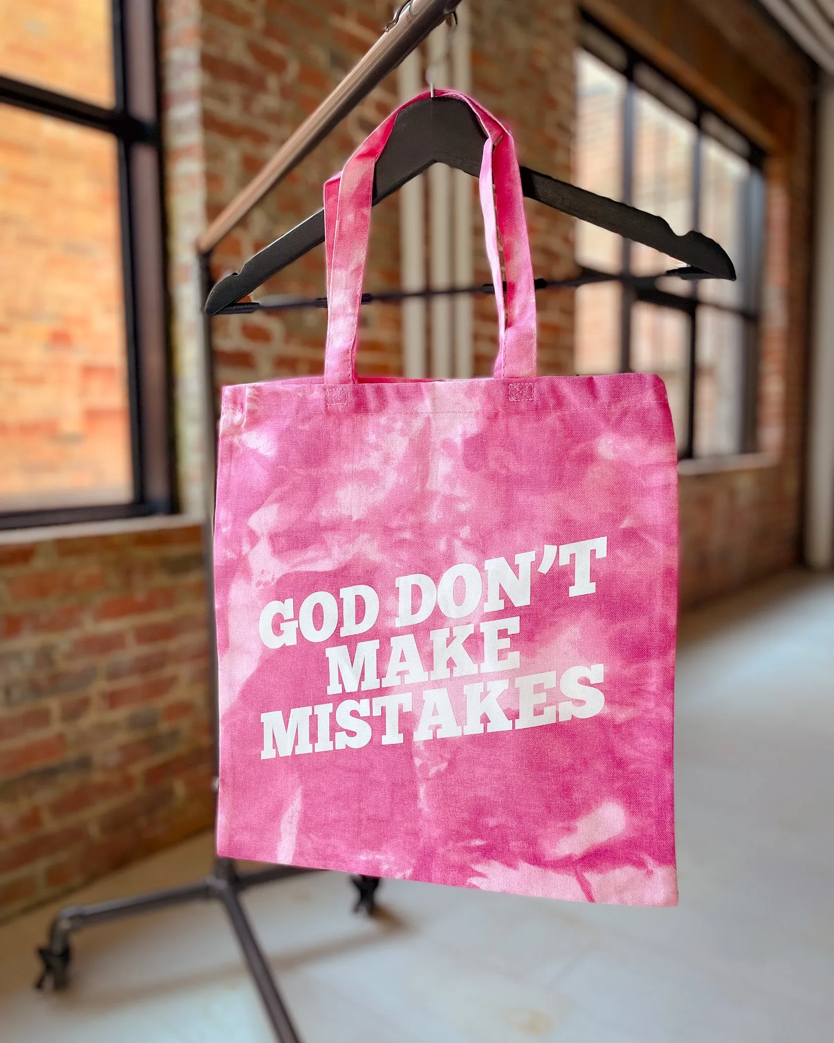 God Don't Make Mistakes Tote