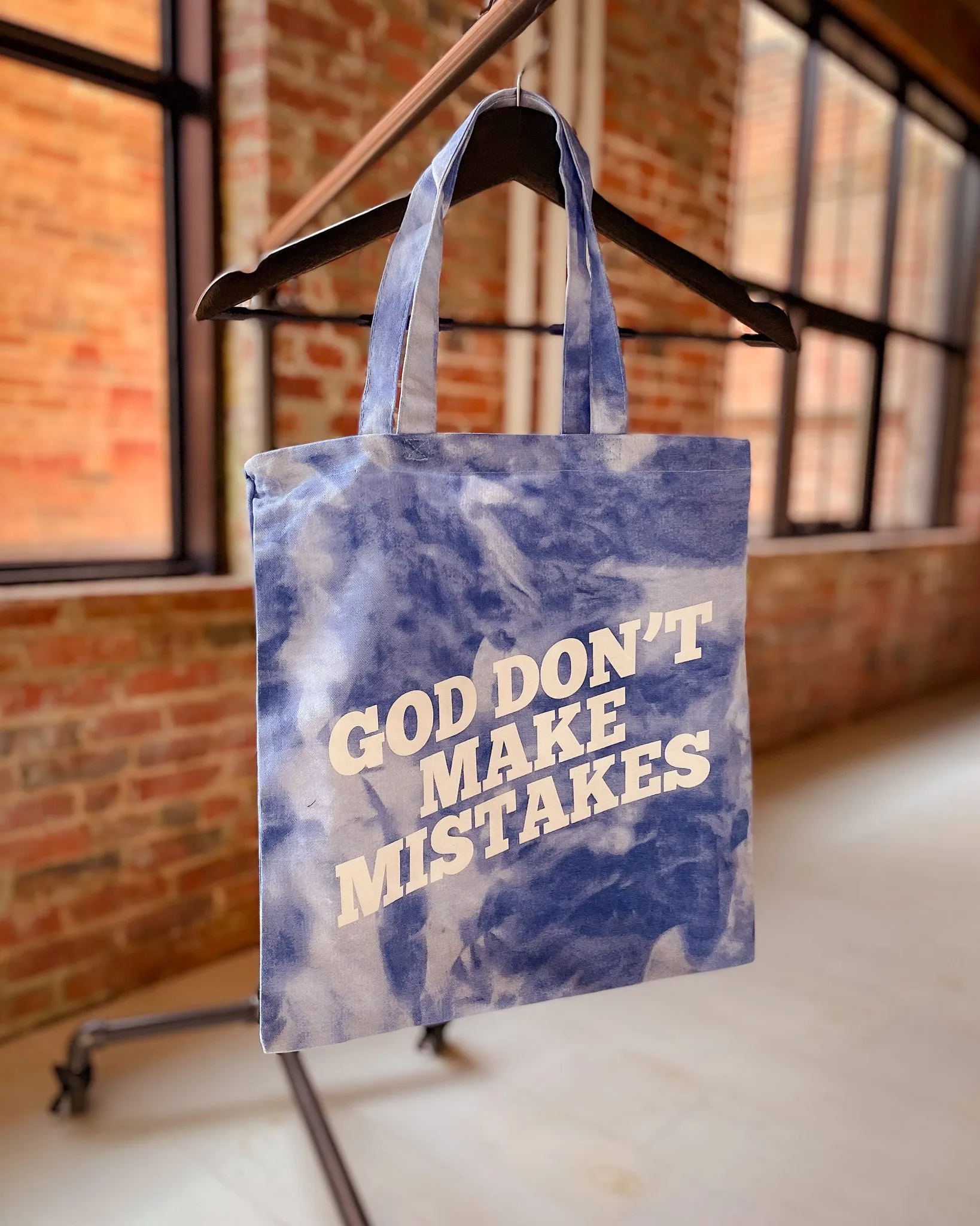 God Don't Make Mistakes Tote